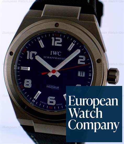 iwc 322703 cls55|IWC Ingenieur Automatic AMG Titanium Black Men's .